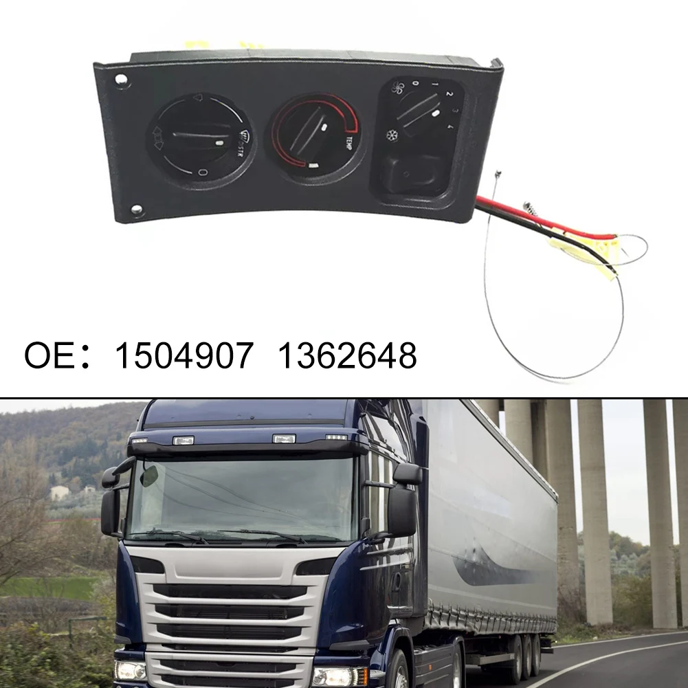 OEM Part Number 1504907 Climate Heater Control Combined Switches Air-Conditioning For Scania Direct Replacement Car Accessories