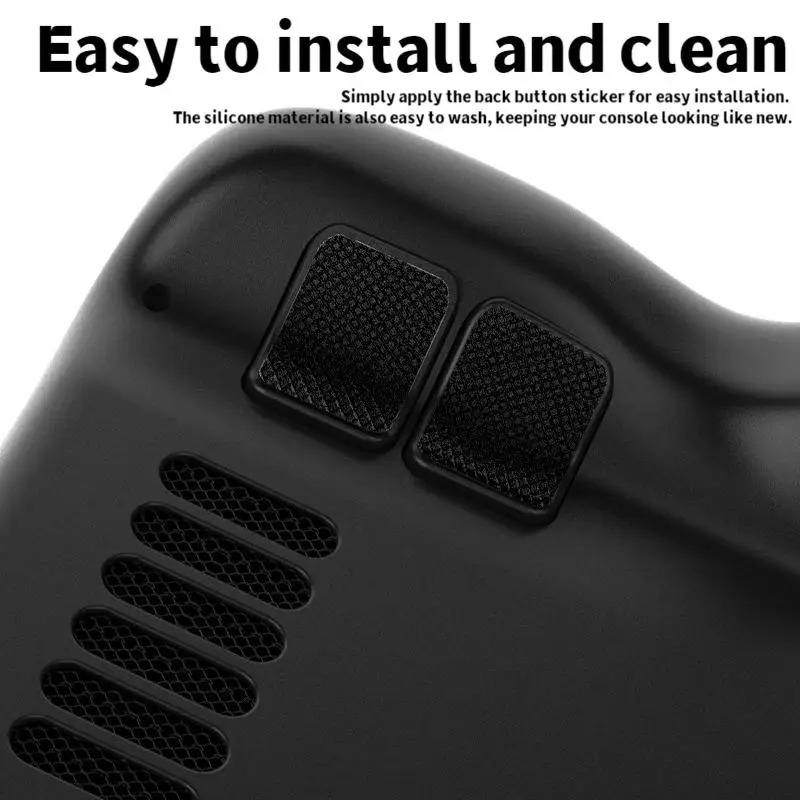 لوحدة التحكم في الألعاب Steam Deck ملصق المفتاح الخلفي Team Deck ملصق المفتاح الخلفي المقاوم للاهتراء