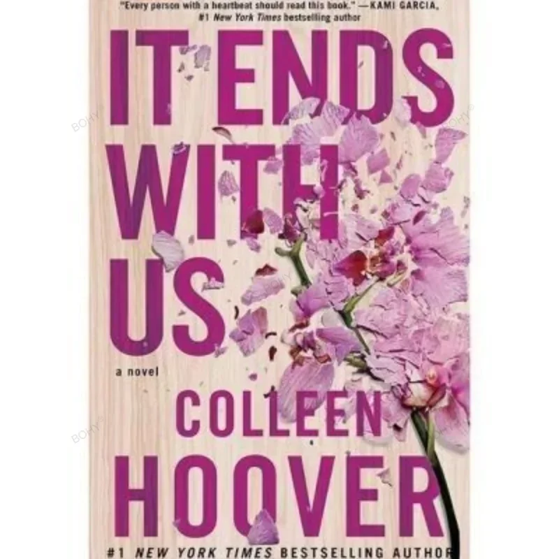 It Ends with Us By Colleen Hoover Books In English for Adults New York Times Bestselling Contemporary Women Fiction