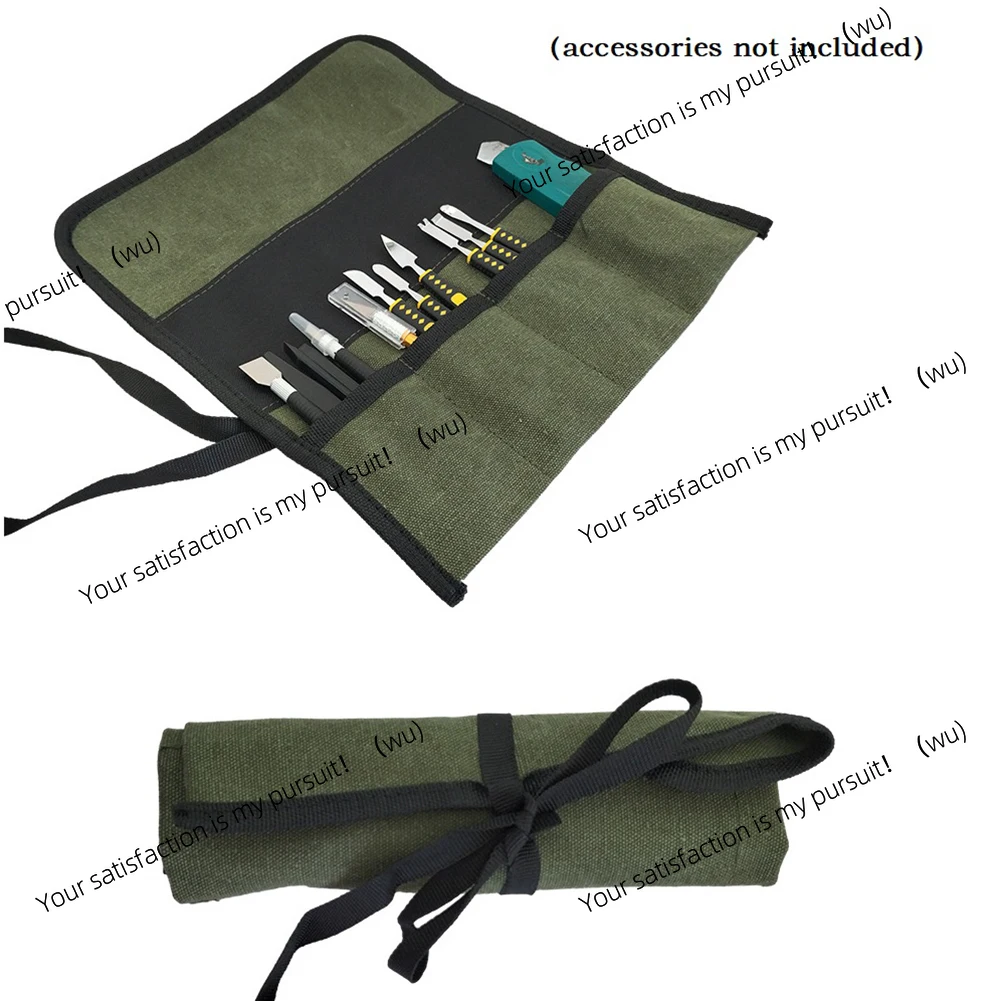 

Tool Storage Multi-pocket, Multifunctional Roll-up Tool Wrench Bag, Suspension