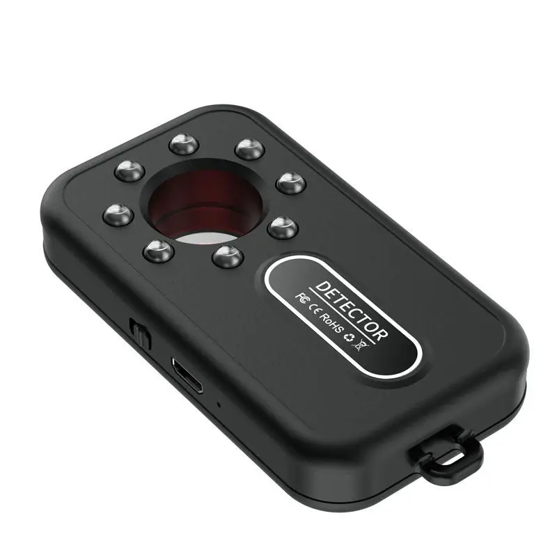 كاشف Microspy، كاشف كاميرا واي فاي مخفي، مضاد للصريح، ملصق، مراقبة آمنة للخصوصية ومضاد للتجسس، كاميرا فيديو، مكتشف إنذار