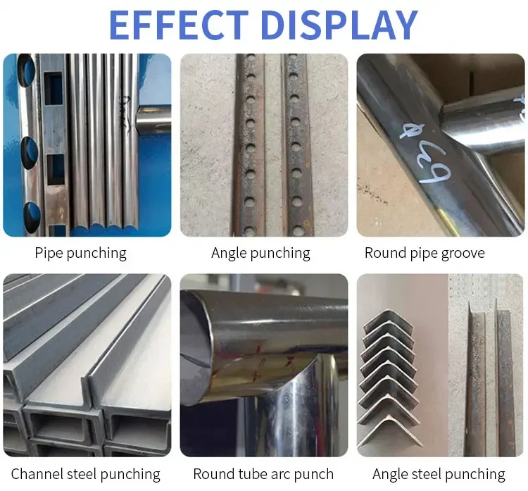 Hot Sales Angle Steel Punching Machine Automatic Steel Plate Hole Hydraulic Pipe