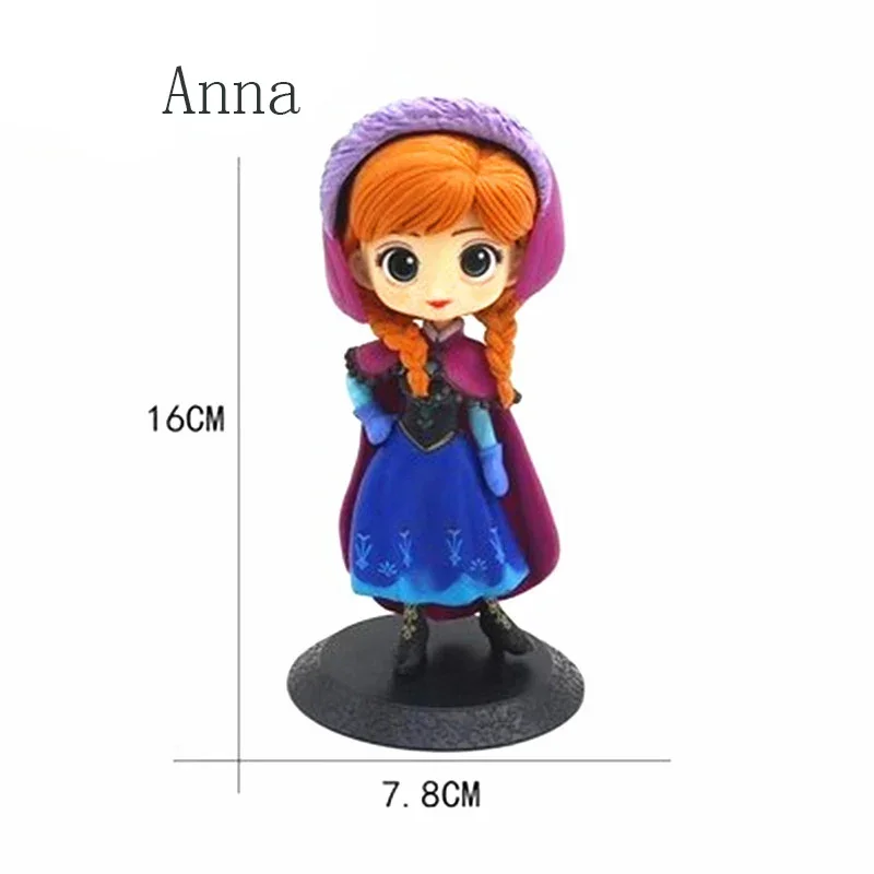 ديزني فروزن 2 سنو الملكة كعكة الديكور الدمى إلسا آنا بك عمل الشكل الأميرة كعكة عيد ندفة الثلج المكونات في الاطفال هدية #4