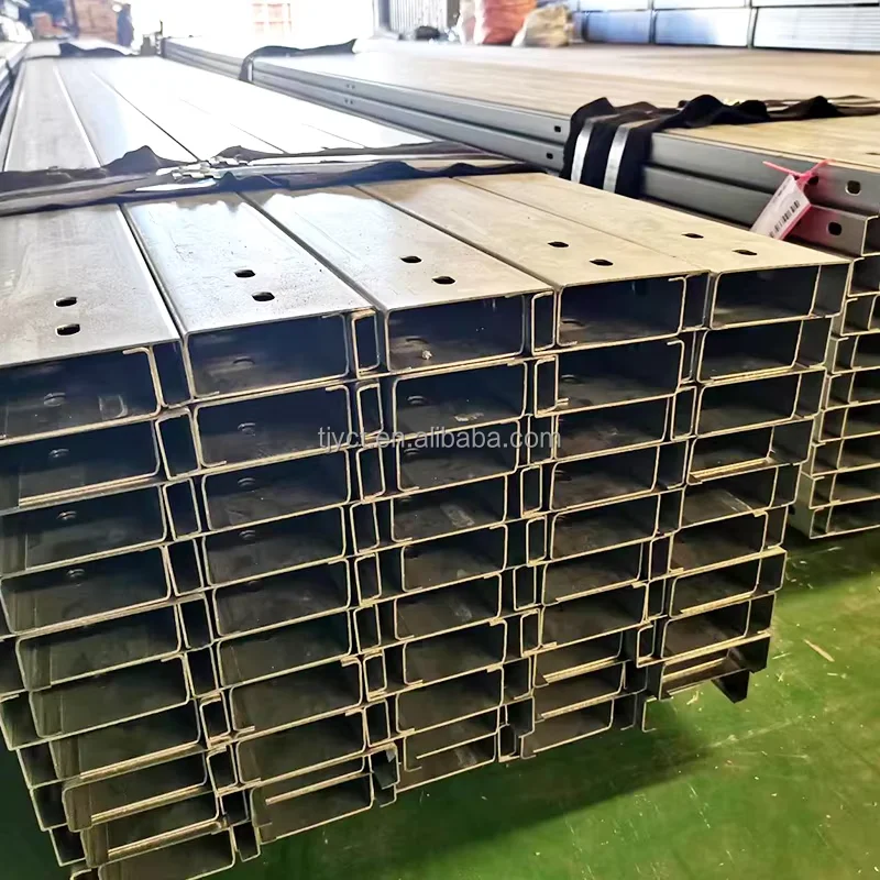 Placing Installing and Fixing Solar Panels Channel U C Solar Ground Solar Rail Mount Galvanized Steel Photovoltaic Bracket