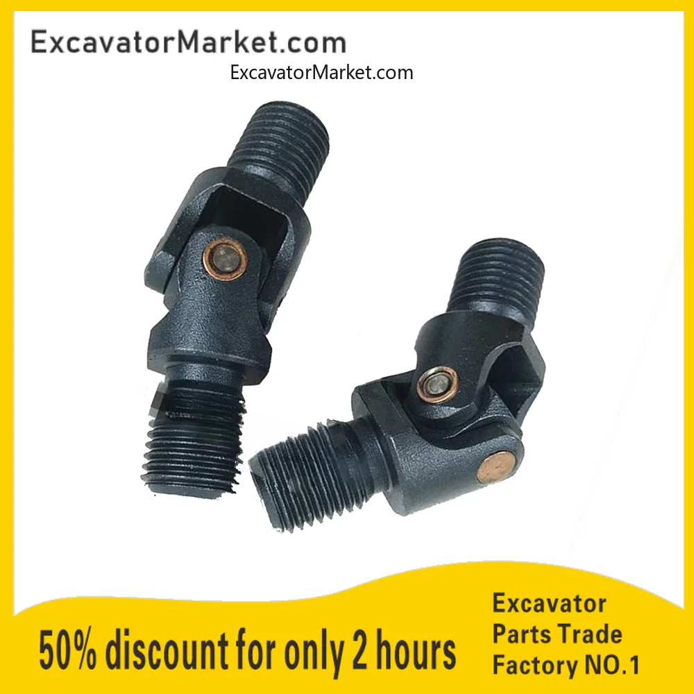 For Pc200-300-60-120-130-360-6-7-8 Joystick Excavator Komatsu Handle Universal Joint Cross Komatsu Excavator Parts