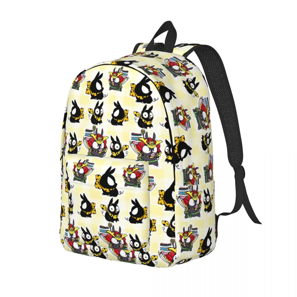 Ranma Saotom Anime Backpack for Men Women Fashion Student Work Daypack Laptop Computer Shoulder Bag with Pocket