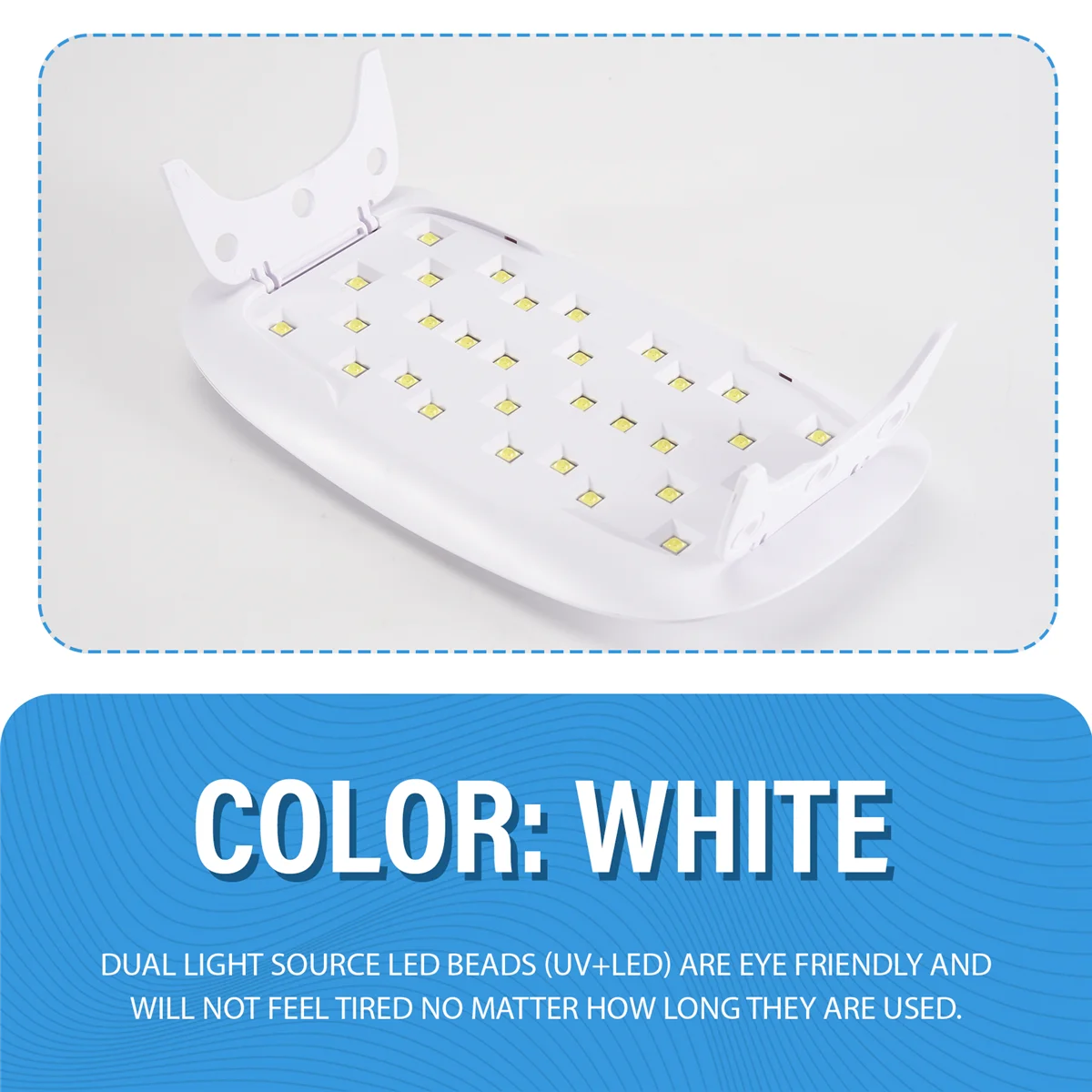 A99T Resin UV Lamp, 48W Fast Curing UV/LED Resin Lamp with 30Pcs Dual Lightsource Lamp Beads for UV Resin Kit