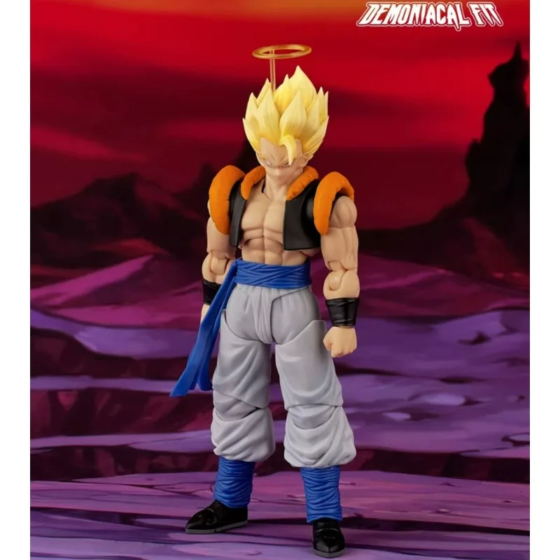 มีสินค้าในสต็อก จัดส่งภายใน 24 ชั่วโมง ฟิกเกอร์โกจิต้า ดีไซน์ Demoniacal Fit จากดราก้อนบอล Z ซูเปอร์ไซย่า บลู ฮีโร่ วอลทซ์ โกจิต้า ท่าเต้น The Supreme Dance อนิเมะ