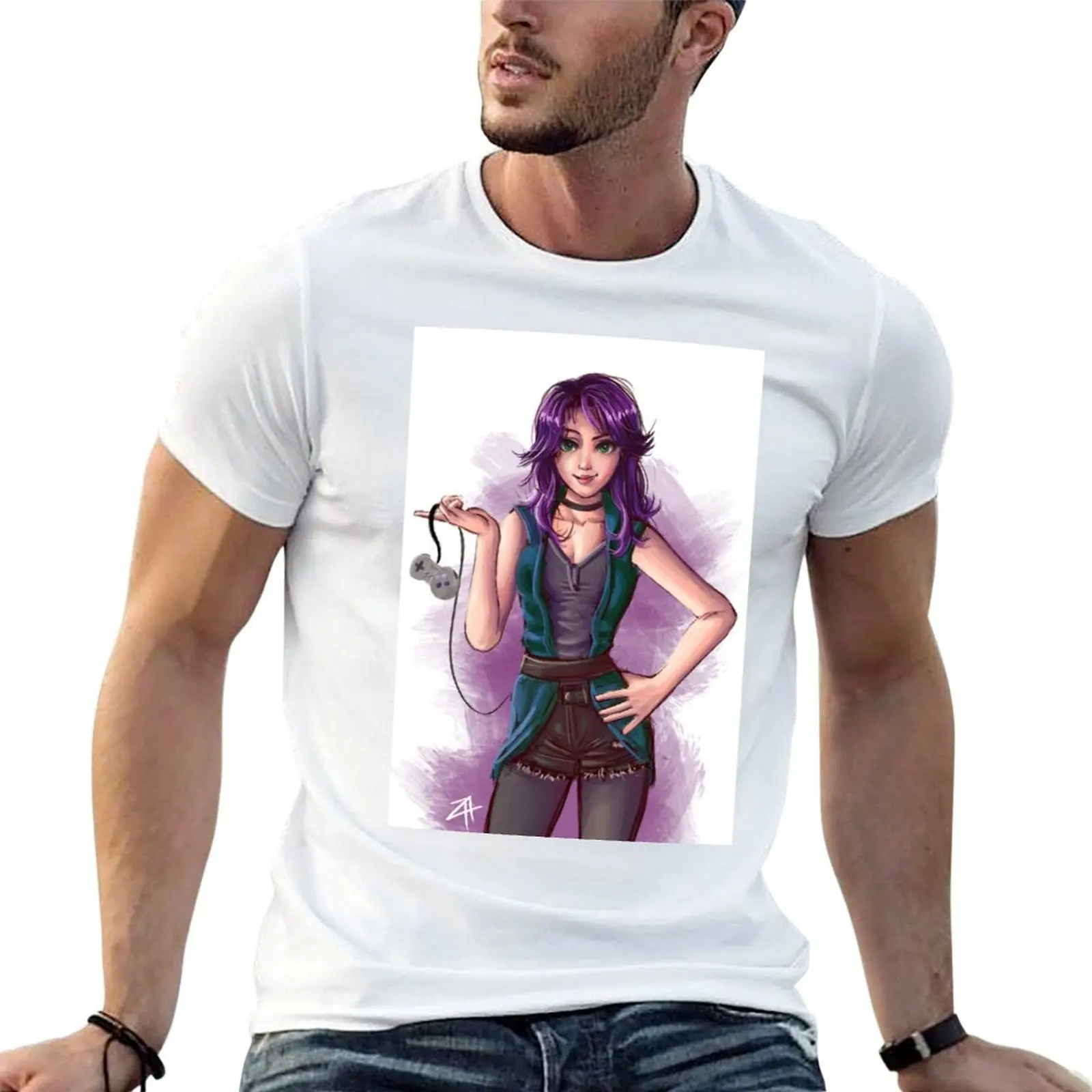 Abigail (Stardew Valley) T-Shirt mens graphic t shirts man graphic t shirt man tshirt T-shirt