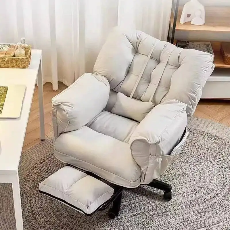 كرسي مريح للاسترخاء والمكتب كرسي مريح كراسي مكتب تصميم أثاث غرفة نوم دوارة كرسي منزلي لغرفة المعيشة #1