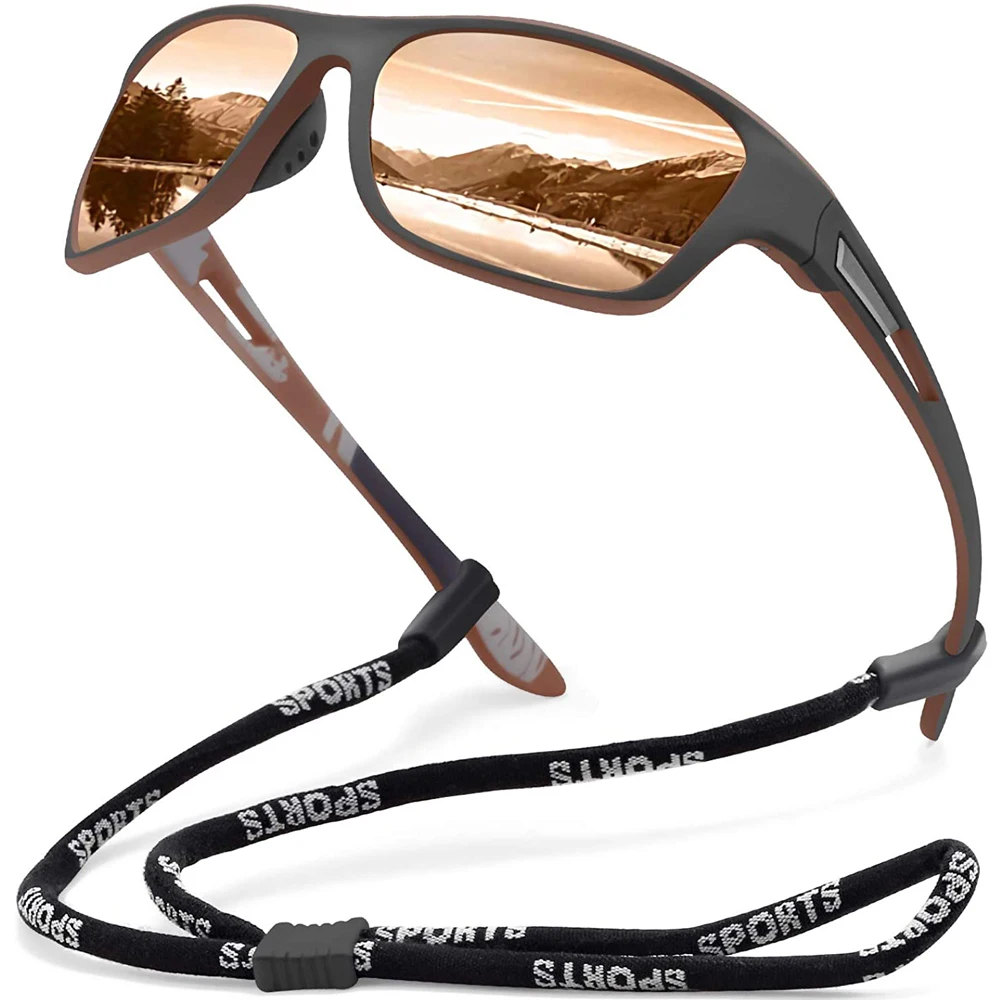 

2023 High Definition Polarized Sunglasses for Men Women Outdoor Sport Fishing Sun Glasses UV400 Protection Driving Eyeglasses