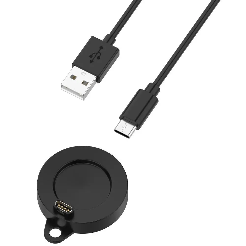 Charger Dock Cable For Garmin Fenix 8 7 6 Forerunner Type C Adapter Desktop Stand Charging Base Station For Garmin Smartwatch