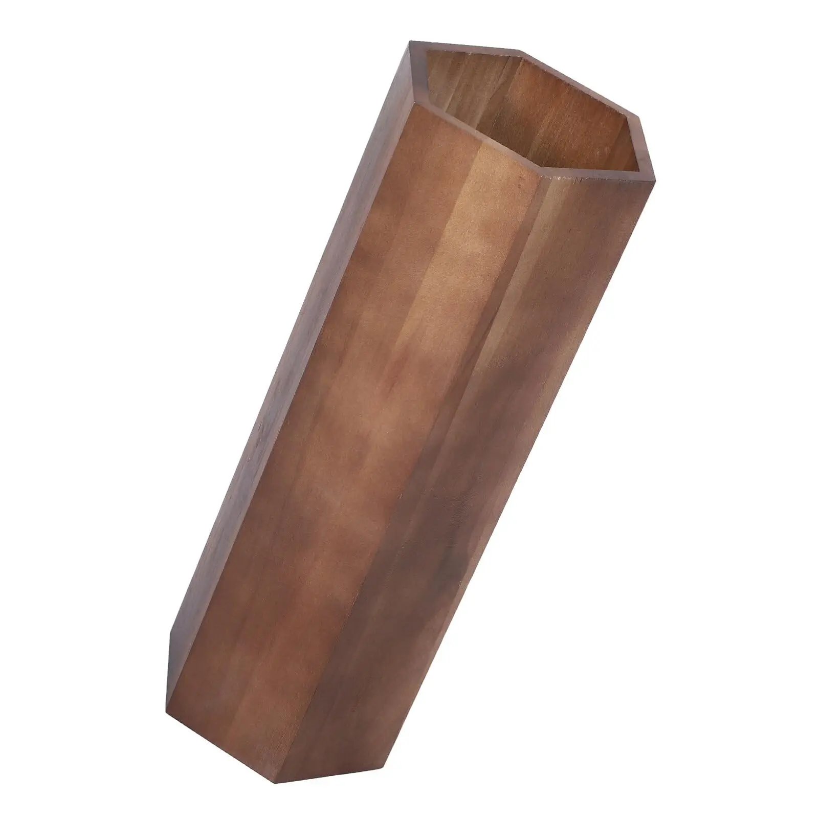 Japanese Umbrella Bucket Hexagon Umbrella Bin Lobby Holder Wood Rack Cane Stand Walking Stick Holder Entryway Storage