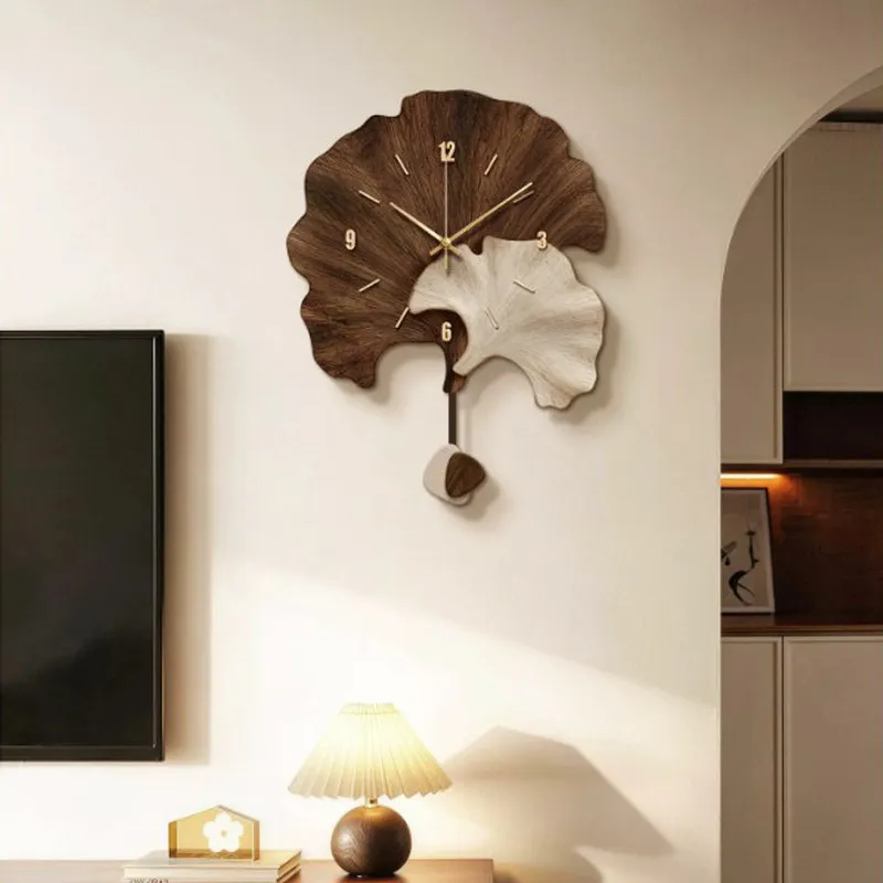 Creative Design Wall Watch Luxury Living Room Modern Aesthetic Clock Wall Fashion Chinese Style Reloj De Pared Home Decoration