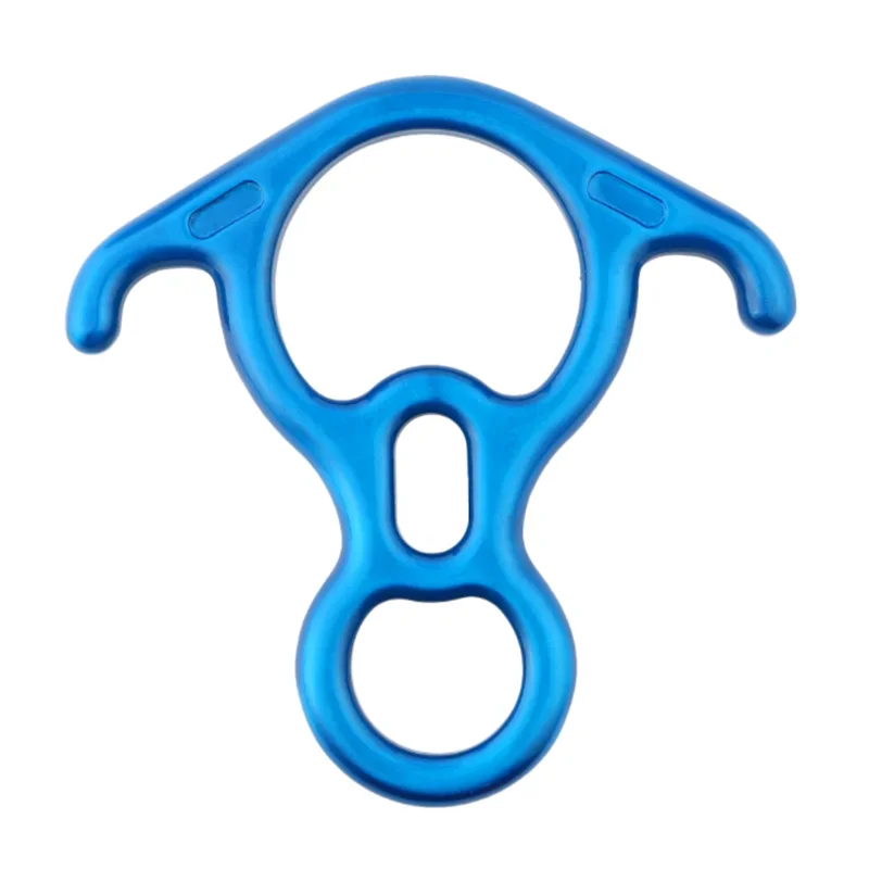 climbing descender bull horn 8 descending ring climbing gear protection climbing equipment