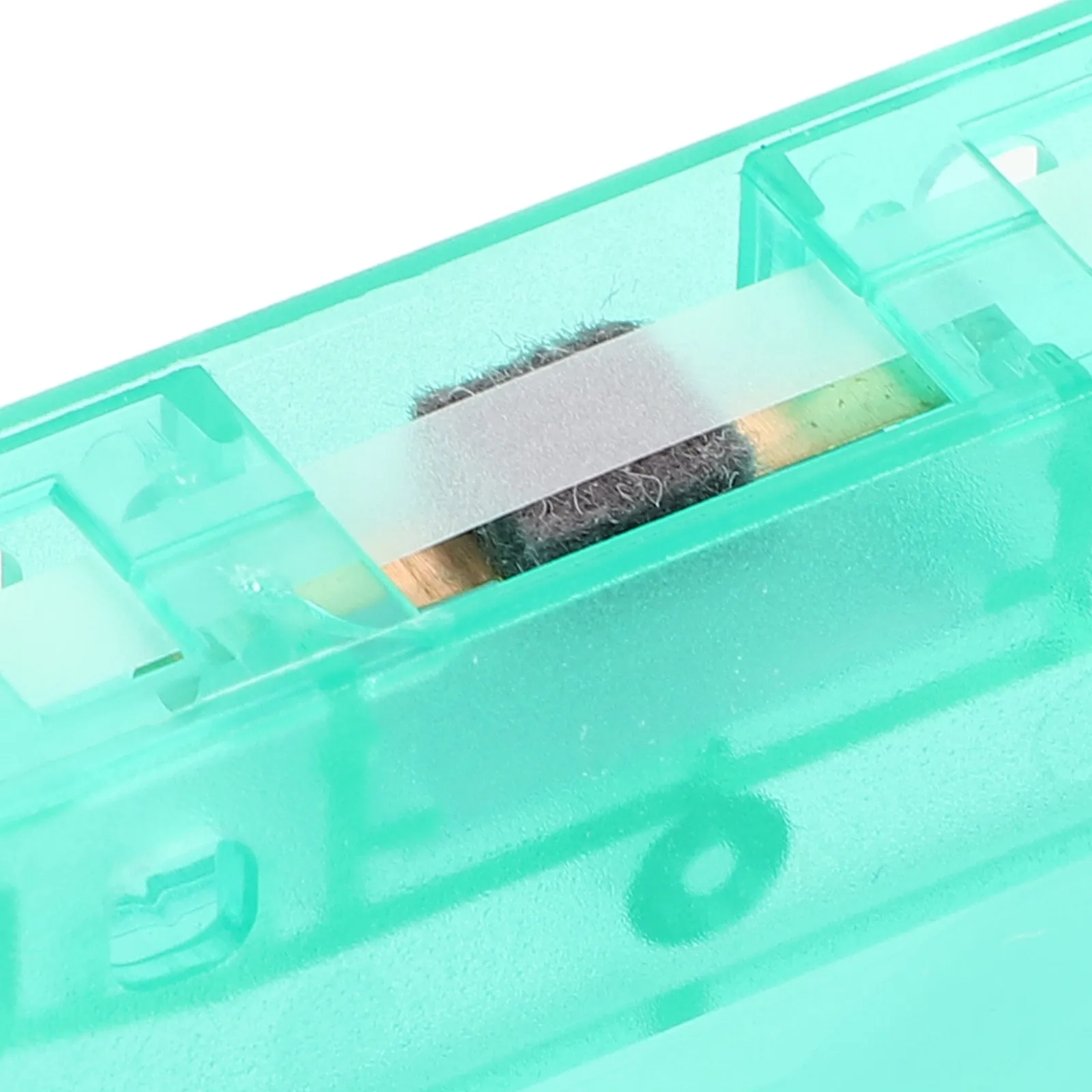 2Pcs Blank Cassette Tape Empty Audio Cassette Plastic Decorative Vintage Style DIY Craft Supply for Party Favor Gift Home Office