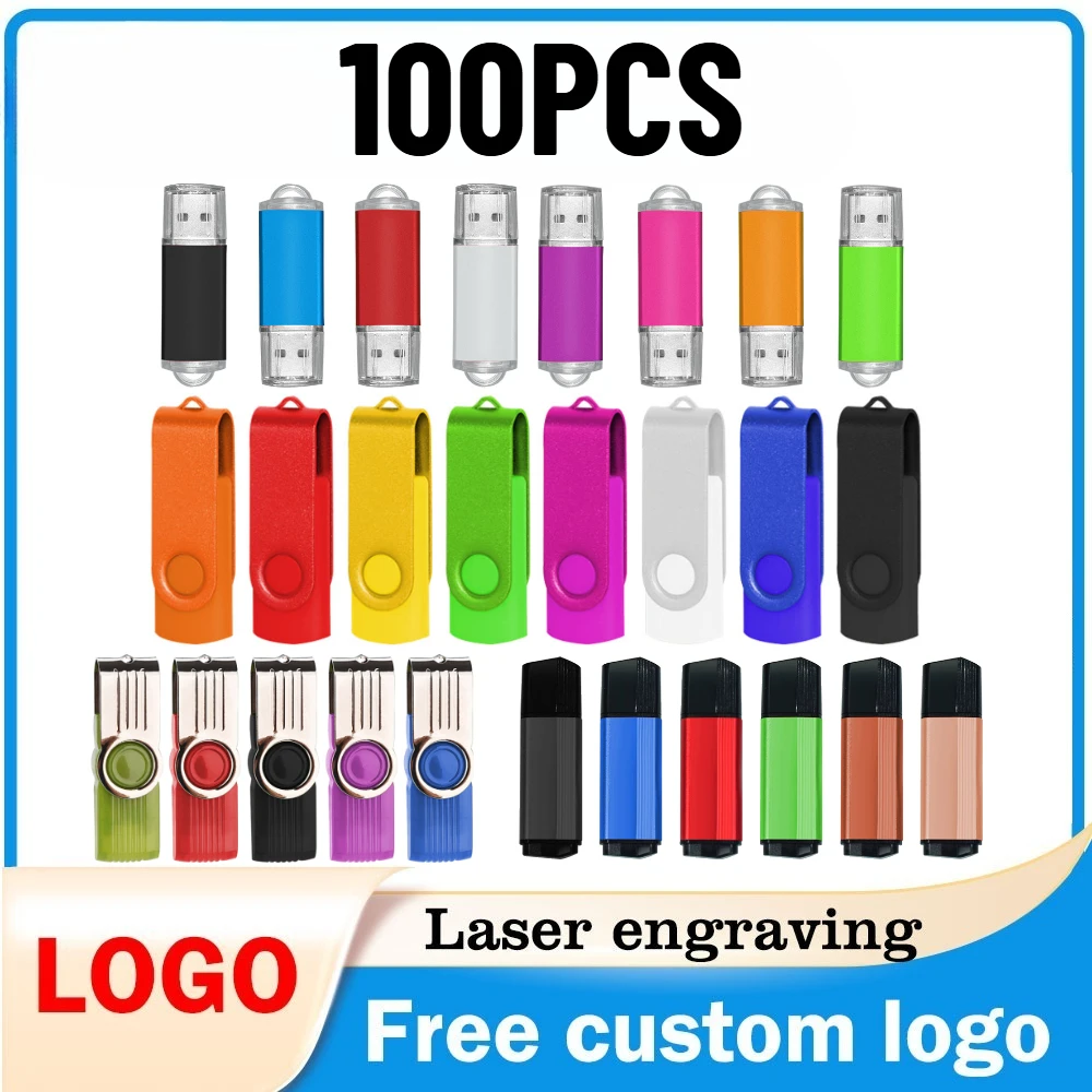 

100 шт. USB-флеш-накопителей USB2.0: 4 ГБ, 8 ГБ, 128 МБ, 1 ГБ, 2 ГБ, 16 ГБ, 32 ГБ, 64 ГБ. Бесплатная персонализация логотипа.