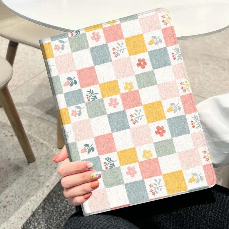 

Art Lattice Creative Pattern For iPad Air Mini 9.7 2 4 5 11 6th 7th gen 13 3 1 2 4 5 6 7 7.9 10.9 10.5 Inch Tablet Case