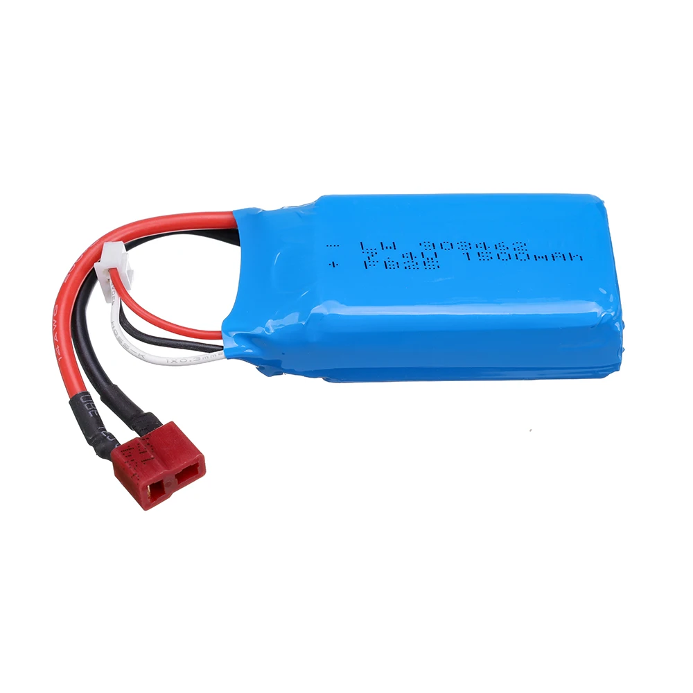 Batteria Lipo 7.4V 1500mAh con spina T/JST/SM/EL2P per auto RC Quadcopter elicottero barca droni pezzi di ricambio 2s 7.4v batteria