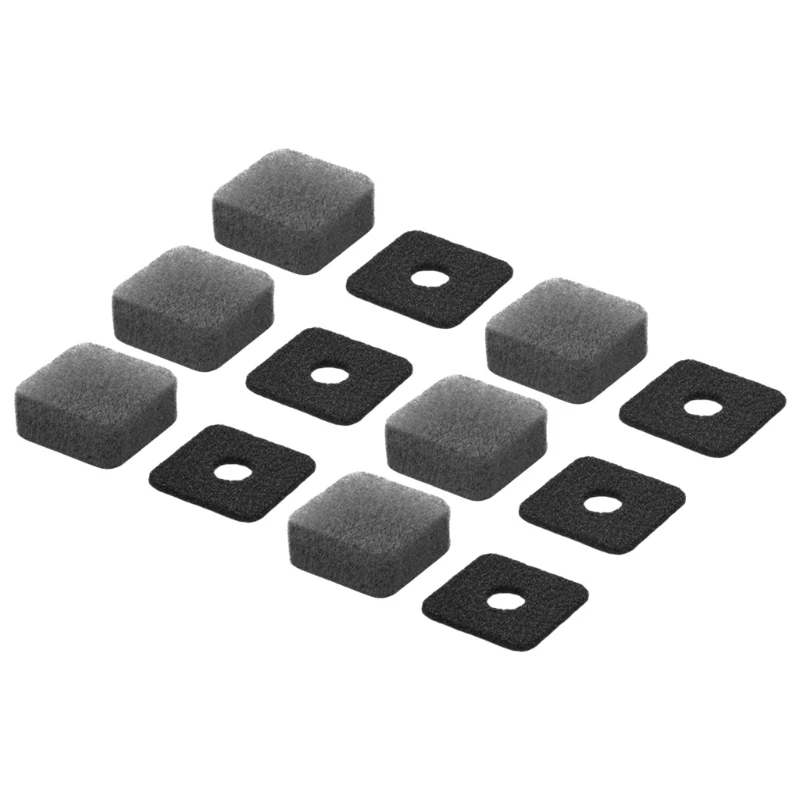 

6Pcs Windproof Sponge Noise Reduction Microphones Sponge Cover Set for 360 X4/X3 Cameras Effectively Reduces Noise