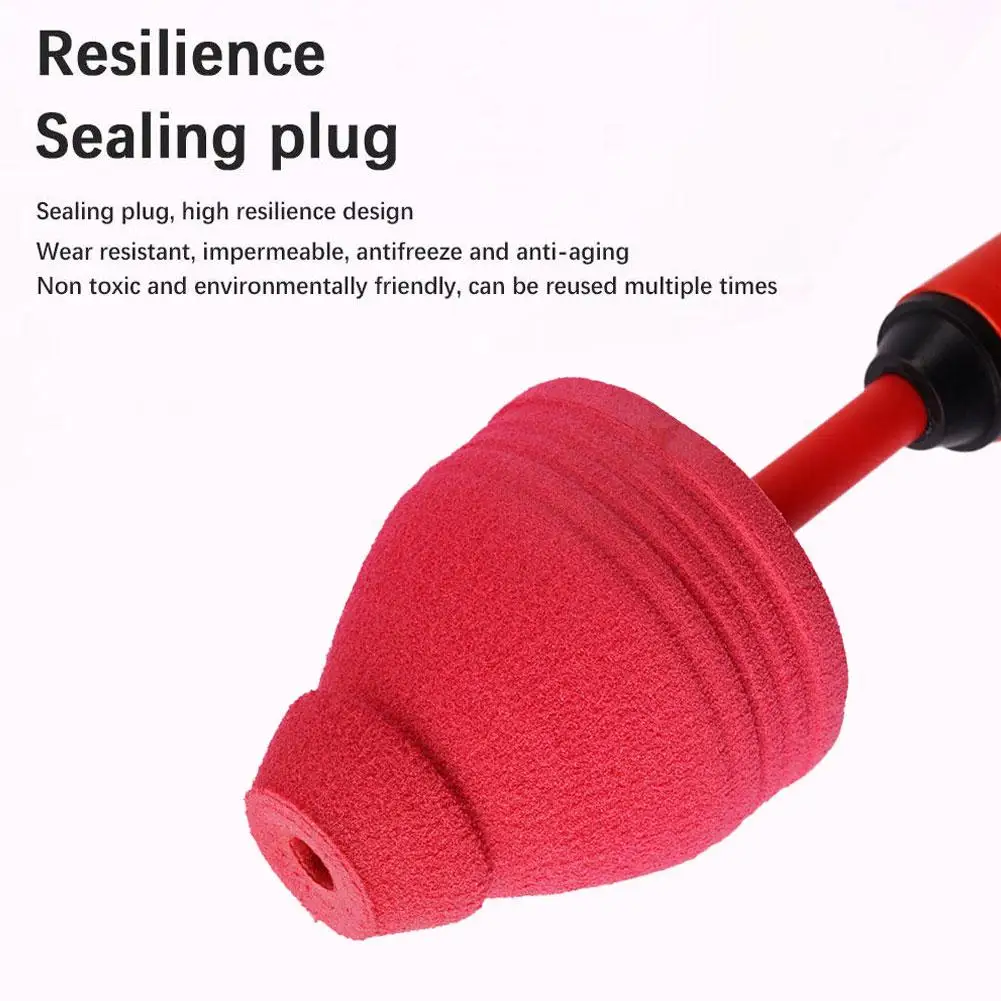 High Pressure Toilet Unblock One Shot Toilet Pipe Plunger Silicone Quickly Unblock Household Toilet Unblocking Tool