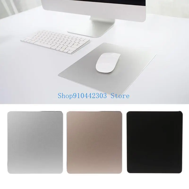 652F Aluminum Alloy Gaming Mouse Pad Non-Slip Rubber Base Mouse Mat for Student - view 5