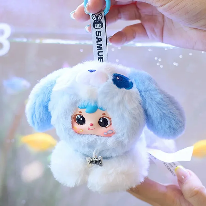 صموئيل عبق لينة جرو سلسلة أفخم صندوق أعمى الإبداعية Kawaii حقيبة قلادة عمل الشكل لعبة مفاجأة هدية عيد ميلاد عملية