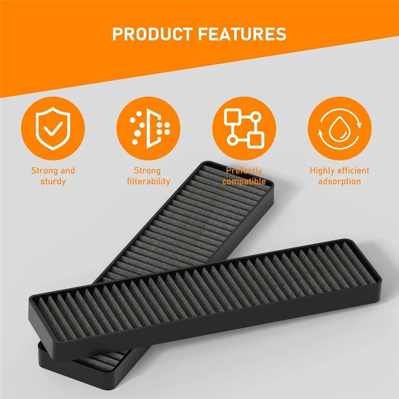 A01V-3Pcs 5230W1A003A Microwave Charcoal Filter Replacement Accessories For  Kenmore GE Microwave Air Filter,Charcoal Filter