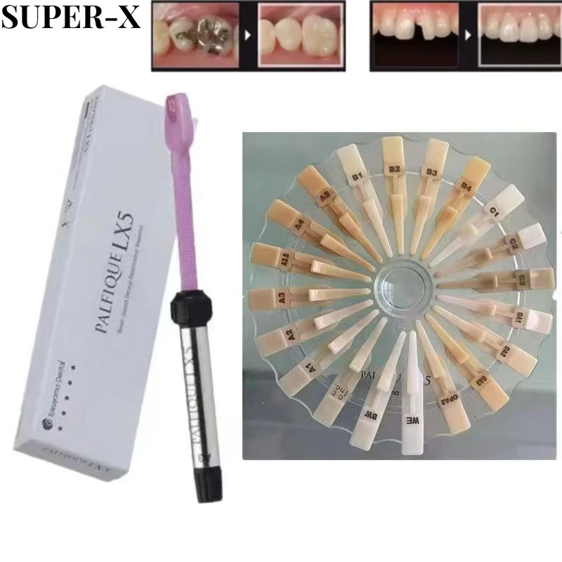 

1PCS Dental LX5 Tokuyama Material Self Curing Adhesive Dental Therapy Filling Material 2.0ml(3.8g) A1/A2/A3/A3.5/CE Resin