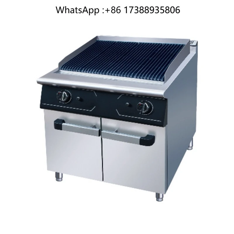 Commercial Gas Electric Double-Cylinder Vertical Fryer 24L Stainless Steel