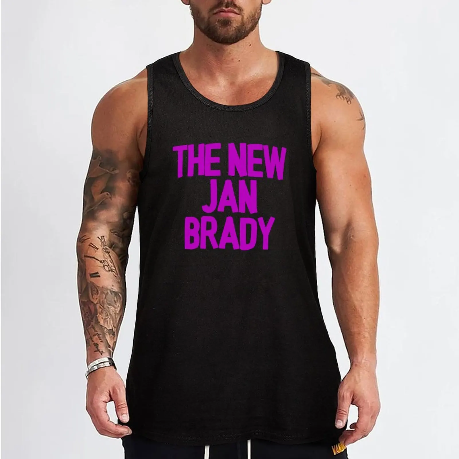 The New Jan Brady Tank Top sleeveless shirt man T-shirt man