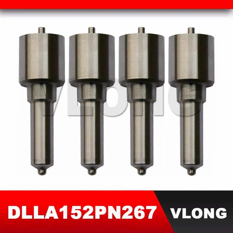 

4PCS New Diesel Injector Jet Sprayer Atomizer Producer Fuel Spray Nozzle Tips For 4D95LE-2 DLLA152PN267 1050172670 105017-2670