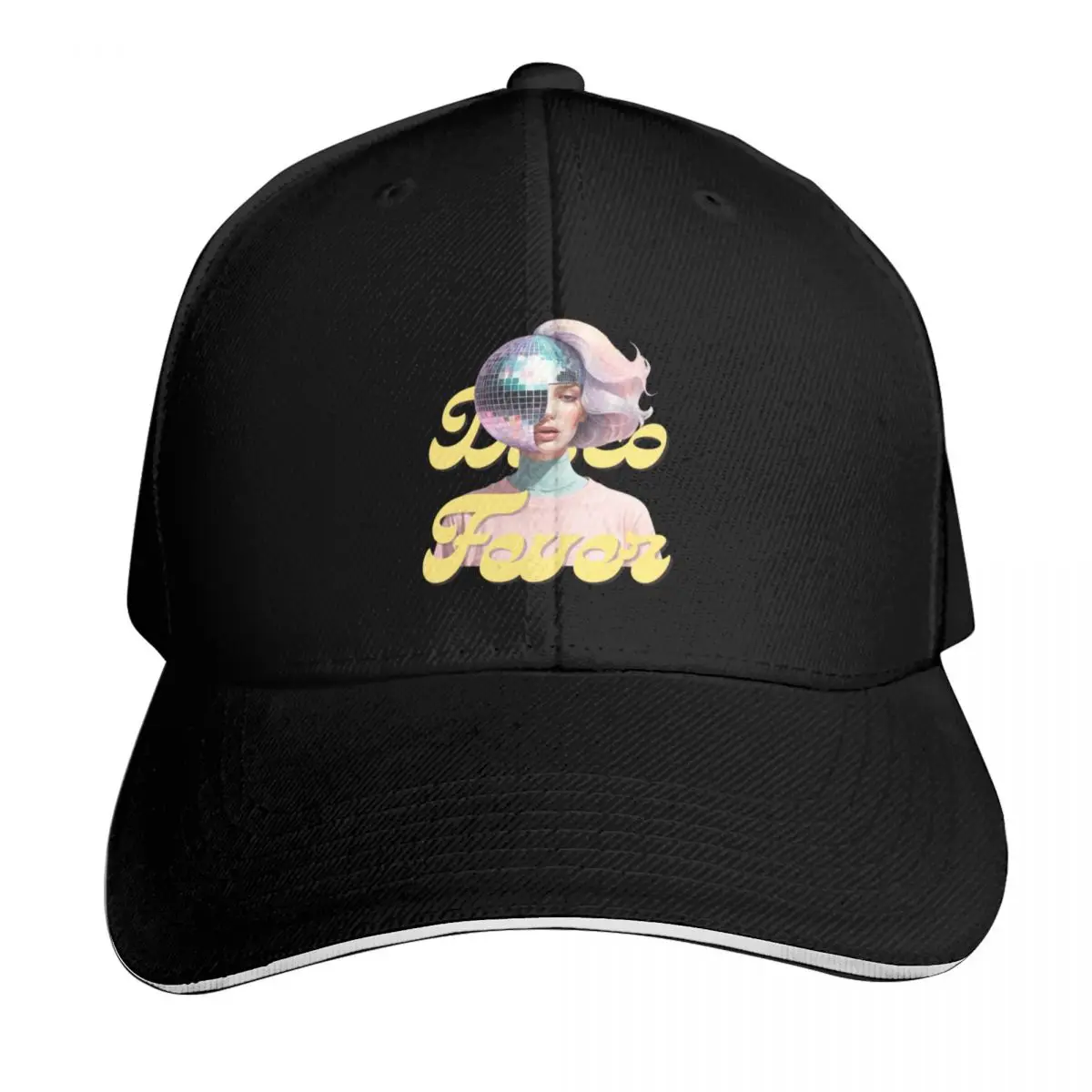 Disco ball Disco fever Dancing queen Baseball Cap Gift for Him Her Casual Daily Wear Quick Dry Performance