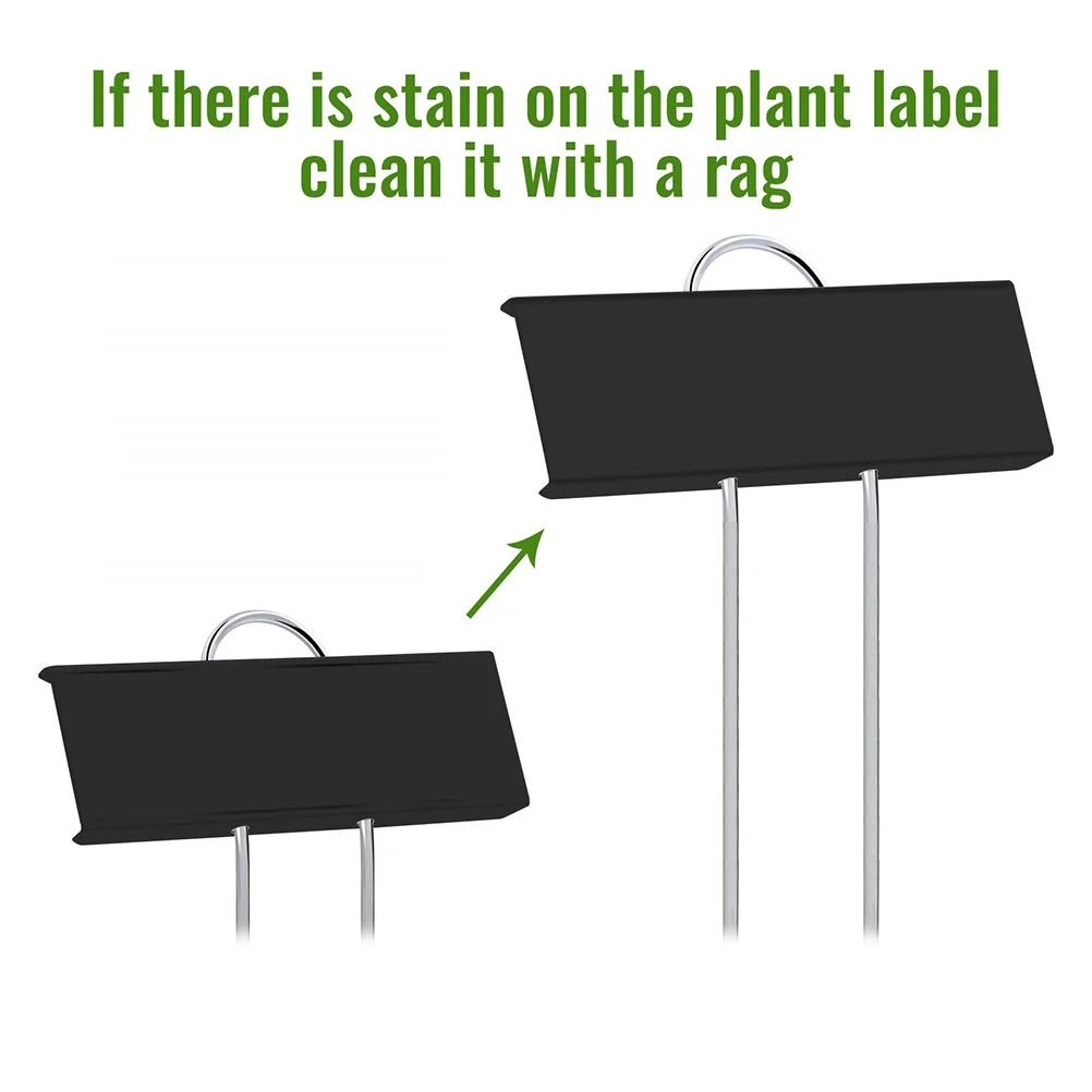 

Garden Plate Label Aluminum Stainless Steel Plant Tags for Vegetable Flower Herb Garden Easy Classification Gardening Sign