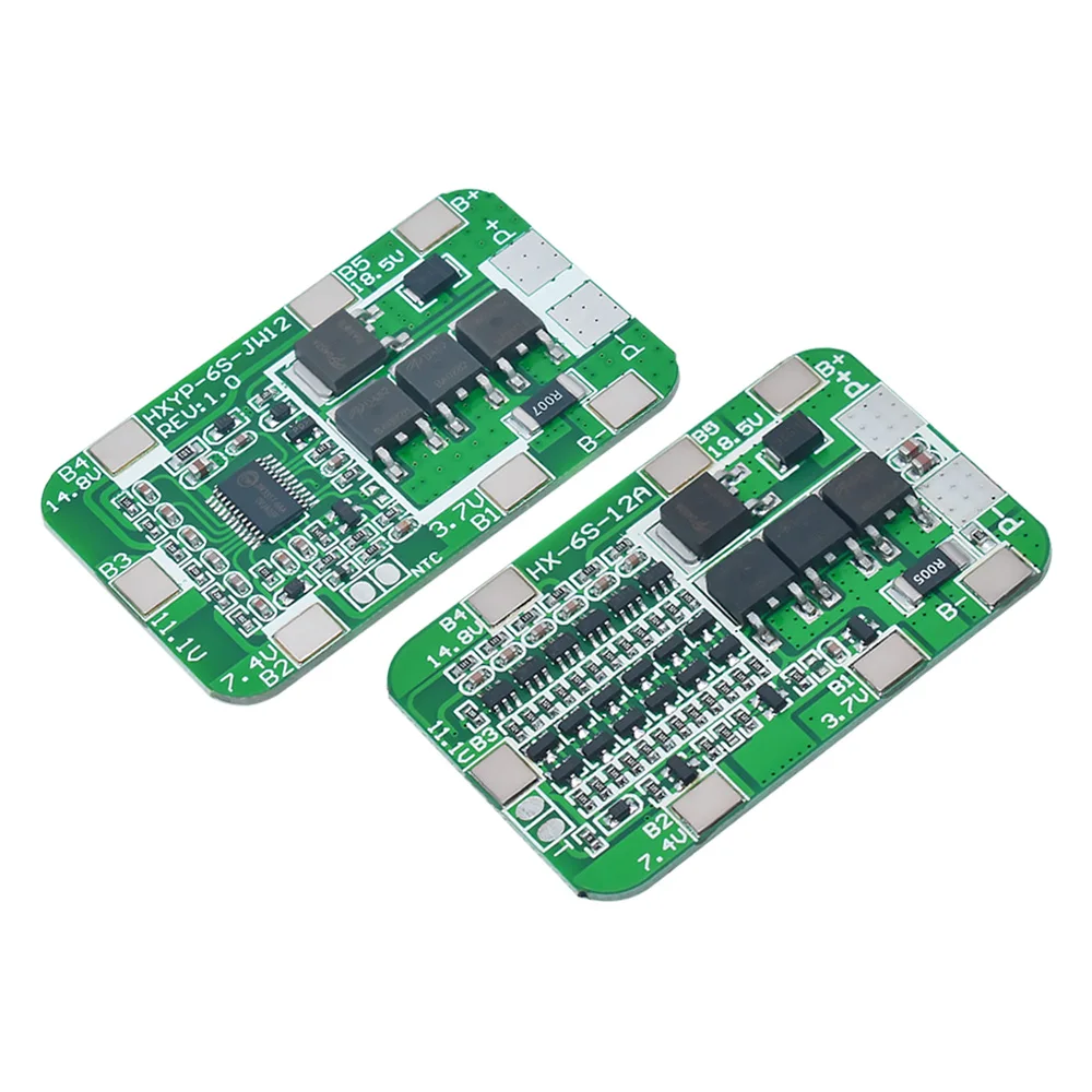 6S 15A/25A 24V 25.2V PCB BMS Protection Board For 6 Pack 18650 Li-ion Lithium Battery Cell Module New Arrival