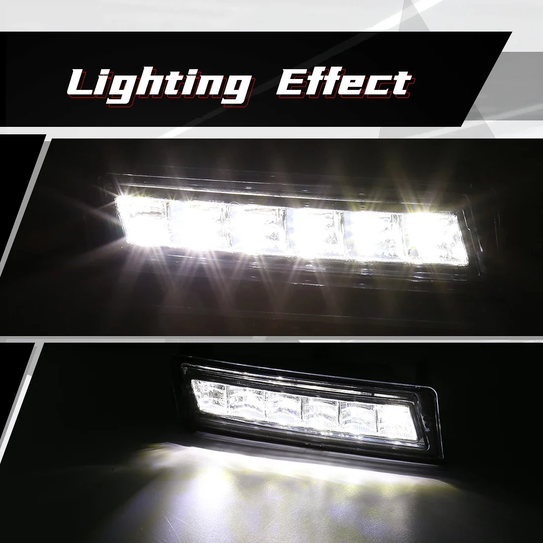 Daytime Running Lights For Mercedes Benz W164 X164 X204 ML350 ML450 GL450 GLK350 2009 - 2013 LED DRL OE: 1649060251 1649060151