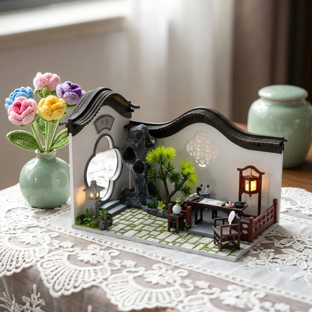 

Декор для книжной полки OUZEY, украшение для офиса, современный декор для дома, коллекция для гостиной, кукольный домик в китайском стиле