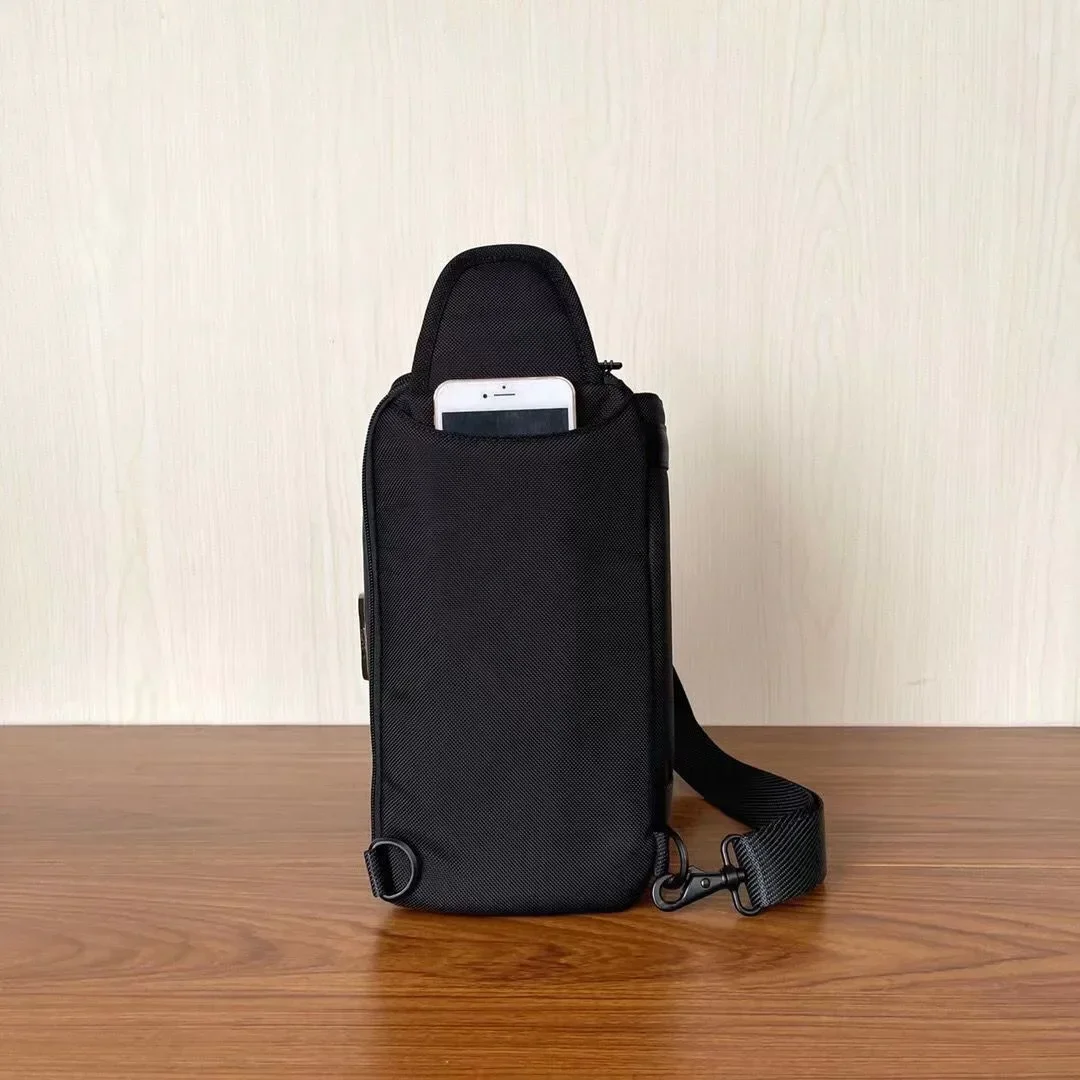 Мужская сумка для переноски на каждый день — прочный баллистический нейлон, регулируемый ремешок и компактная вместимость 3 л.