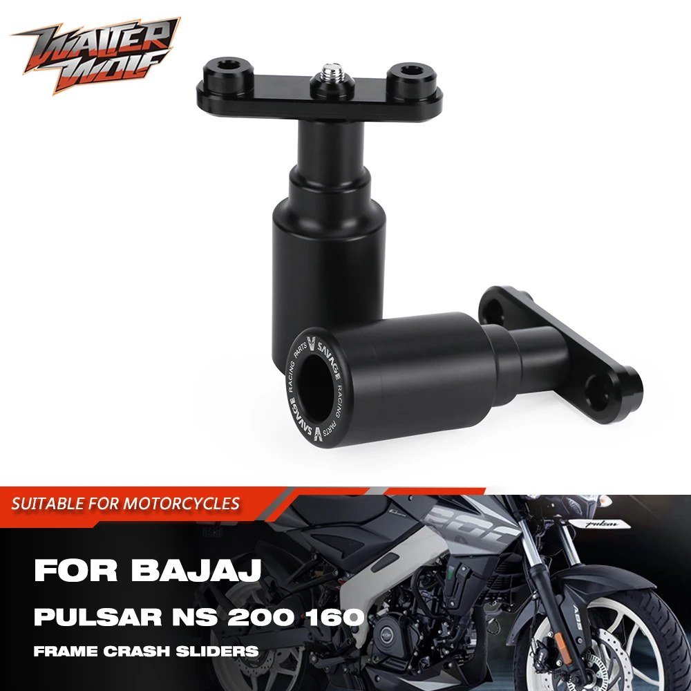 

Motorcycle Frame Sliders For Bajaj Pulsar NS 200 NS 160 NS200 NS160 Dominar 250 400 2012-2024 Crash Slider Falling Protection