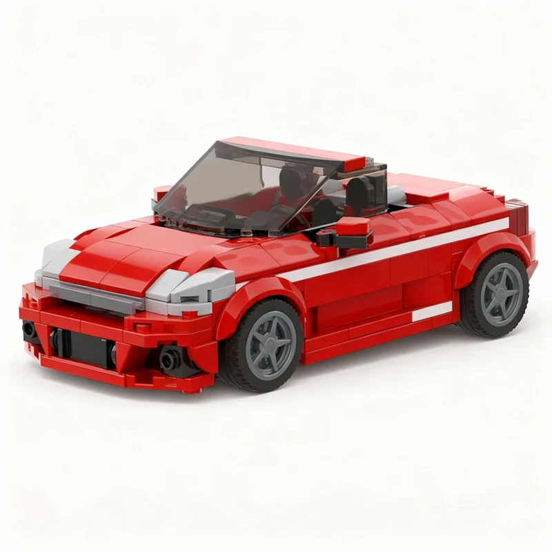 392pcs MOC Opel Tigra Model Building Blocks Architecture Toys Christmas Gifts Birthday Assemble Creative Kids Education Brick