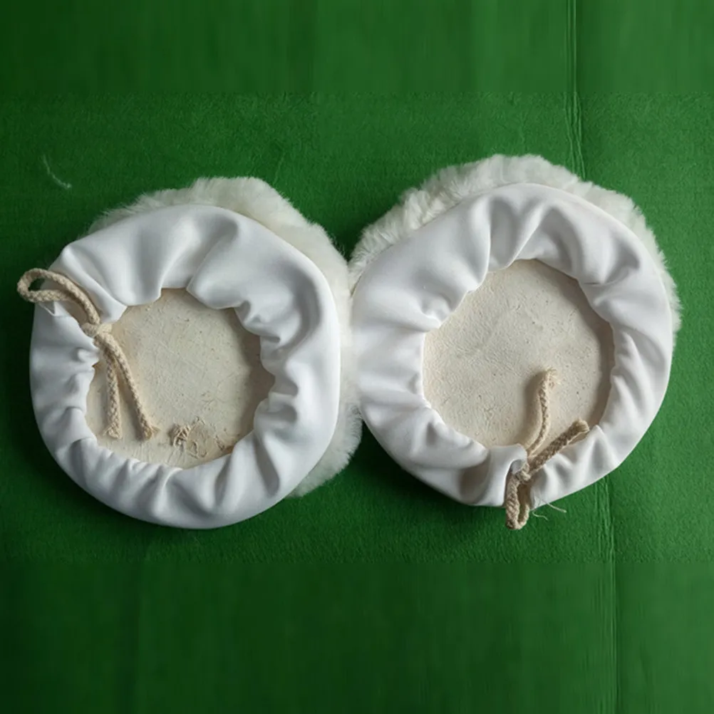 

3Pcs Buffing Pad Polishing Disc Heavy Cutting Wool Single Sided for Car Factory Washing Machine Kitchen Tools Random Orbit