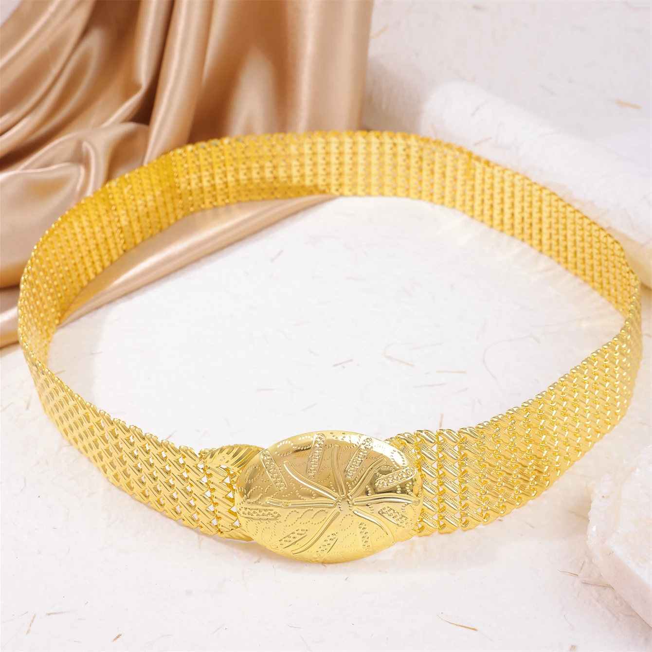 Moroccan Chic Robe Belt Delicate Wedding Dress Round Waist Chain Jewelry