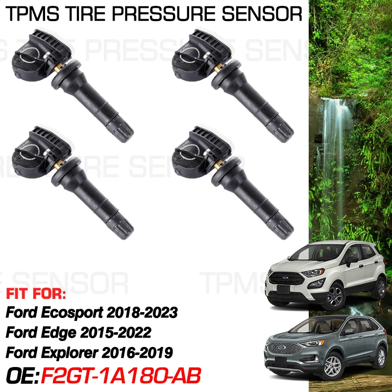 For Ford Ecosport 2018-2023 Ford Edge 2015-2022 Ford Explorer 2016-2019 315MHz Tire Pressure Monitor F2GT-1A150-BB GL3T-1A180-AA