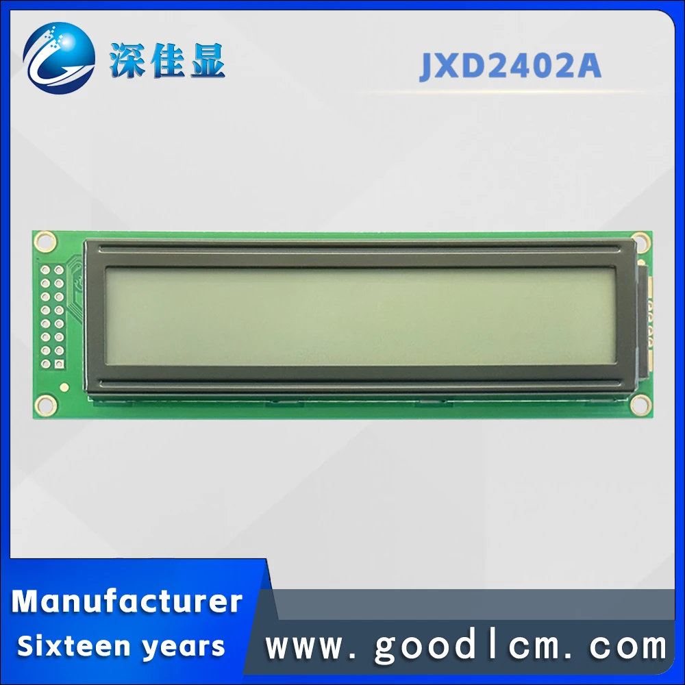 Russian display font 2402A  character LCD display screen LCM module SPL780D-02 drive Two line 24-character display