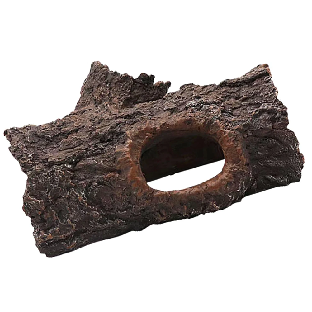 

Shrimp Hideout Fish Tank Rock Cave Realistic Aquarium Decoration for Freshwater Saltwater Small Fish Turtle Snake Tank