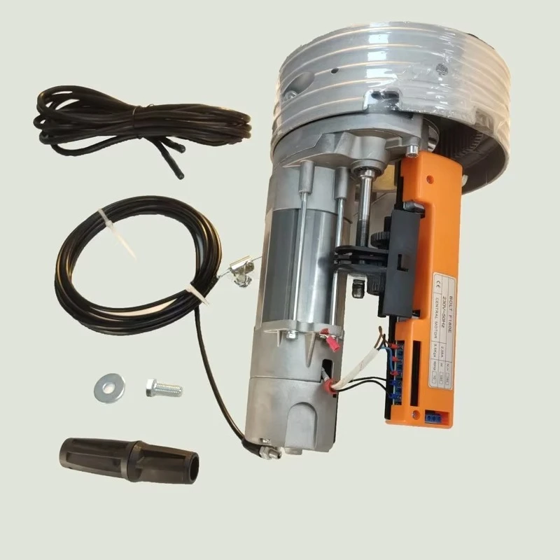 มอเตอร์ประตูม้วนอัตโนมัติ Tiger T(76/240มม.) จากโรงงานโดยตรง สำหรับประตูโรงรถ  ระบบเปิดประตูม้วนกลาง  แรงบิด 210นิวตันเมตร/230นิวตันเมตร พร้อมเบรก