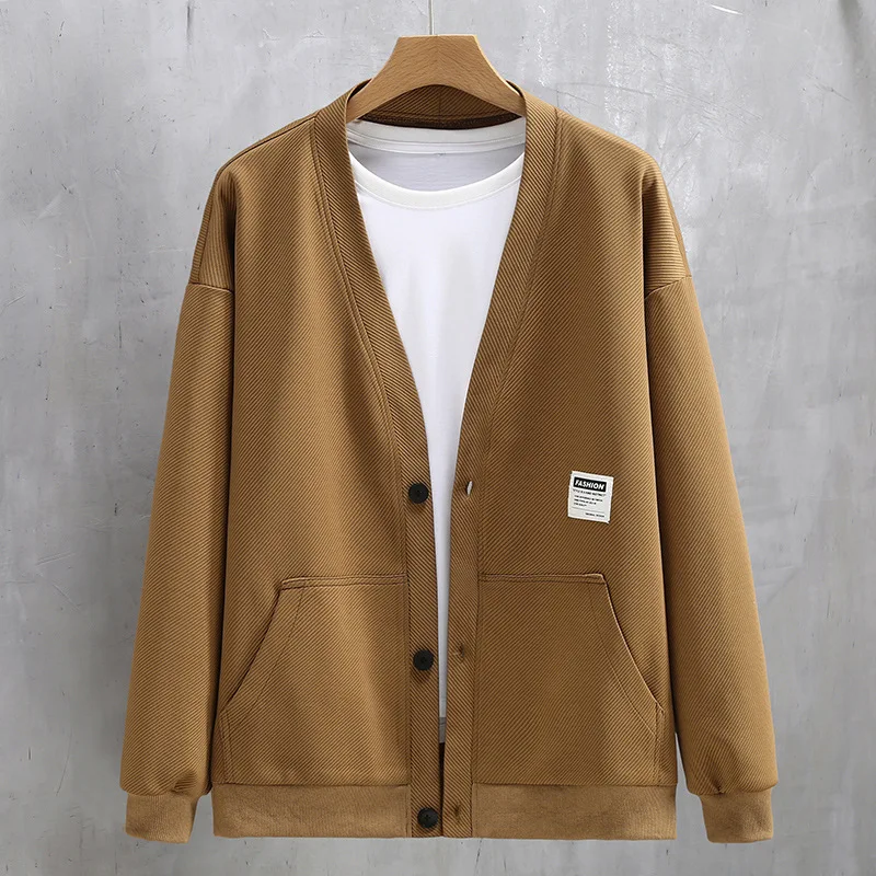 Plus Size 165KG Autumn Spring Men Jackets Loose Vintage Oversized Coats