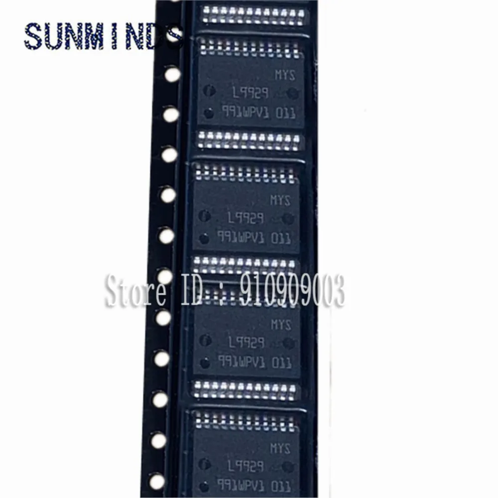 5~50PCS/LOT L9929 L9929XP SSOP24 car engine computer board idling throttle valve driver chip 24 feet Original