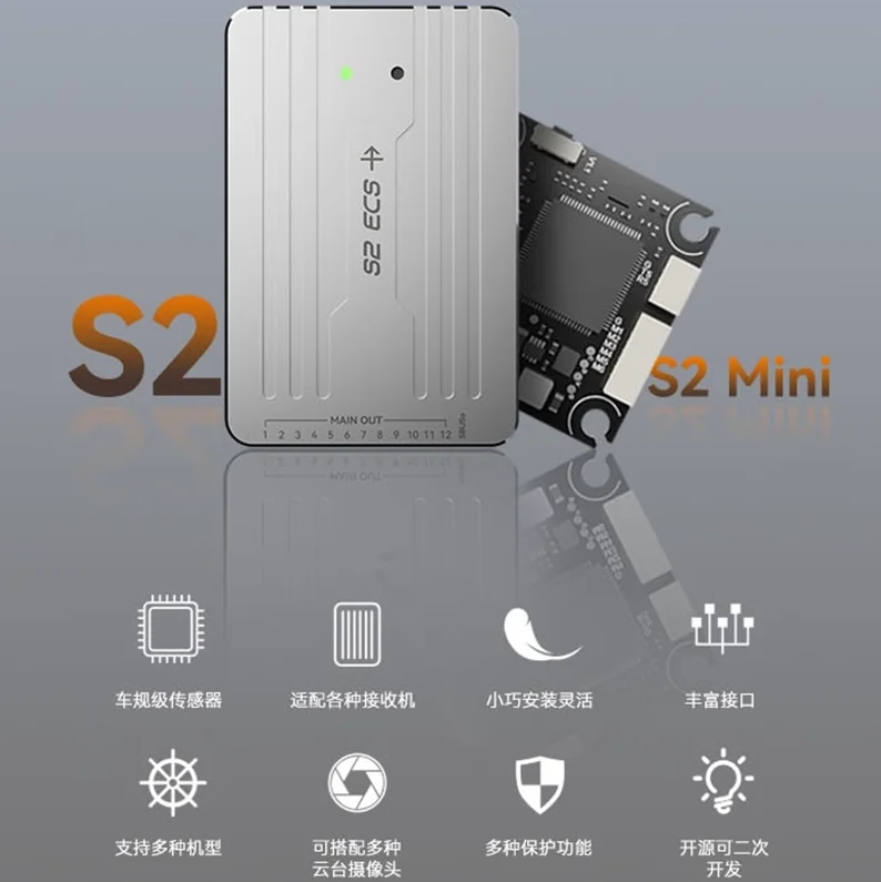 SKYDROID S2 S2mini 비행 컨트롤러 항공기 모델 멀티로터 드론 제어 시스템 고정밀 GPS