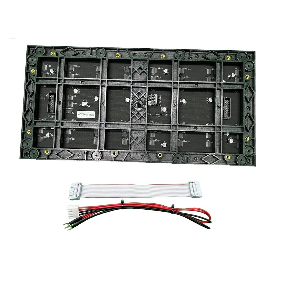 SMD2020 Indoor 128x 64 Dot Matrix P2.5 RGB LED Advertising Led Screen Module Board 64x32 Pixels High Resolution 32 Scan Pantalla